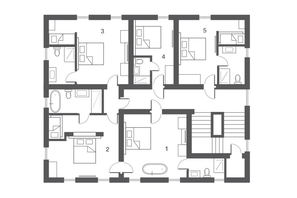 The Manoir Morzine Floor Plan 2